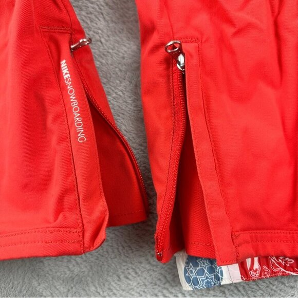 Nike Women's Snowboarding Pants XL Pink Relaxed Straight Leg - Picture 13 of 16